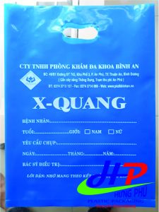 Túi PE Xanh X-Quang Bình An