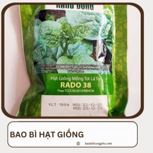 In bao bì hạt giống