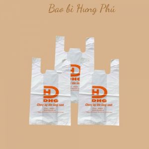 Túi hai quai siêu thị in logo